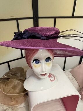 Original authentic Ascot Hat KENTUCKY Derby garden Tea party church weddings!!